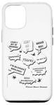 iPhone 13 Friday Night Dinner Speech Bubbles Comedy Slogans Funny LOL Case