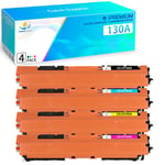 4 Toner CF350A fits for HP 130A Colour LaserJet Pro MFP M176n MFP M177fw