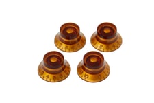 Gibson S & A Top Hat Knobs (Vintage Amber) (4 pcs.)