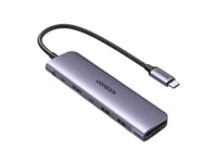 Ugreen 15214, Kabel, Usb 3.2 Gen 1 (3.1 Gen 1) Type-C, 100 W, Lila, Metallisk, Microsd (Transflash), Sd, 64 Gb