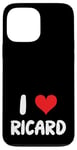 Coque pour iPhone 13 Pro Max I Love Ricard - Cœur