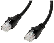 Amazon Basics Câble réseau Ethernet RJ45 catégorie 6, 4 m, Lot de 1, Noir