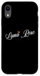 Coque pour iPhone XR Luna Rose Custom Name for Kids Toddlers Women - Luna Rose