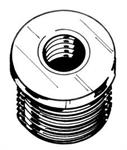 WCM 111-700 THREADED ADAPTOR SEAT BELT PLUGS