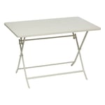 Table de jardin pliante rectangulaire "Greensboro" argile 4 places - Argile - Hespéride