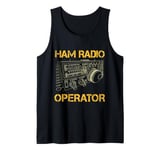 Mens Amateur Ham Radio Operator CB Radio Enthusiast Ham Radio Dad Tank Top