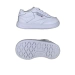 Reebok Mixte bébé Court Advance Sneaker, FTWWHT/FTWWHT/CDGRY2, 26 EU