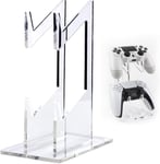 1 Pièces Support De Manette De Jeu À Double Couche, Support De Manette De Bureau En Acrylique Transparent, Support De Manette Universel Accessoires Pour Ps5, Ps4, Xbox Series