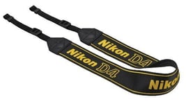 Nikon Neck Strap D4 attached Simple Black for SLR AN-DC7