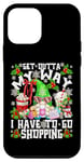 iPhone 12 mini Funny Gnome Christmas Shopping Crew Motif For Xmas Shopping Case