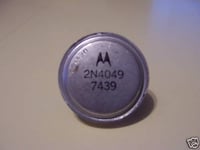 2N4049 Transistor Ge 170W 2KHZ Nouveau Motorola