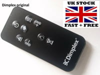 DIMPLEX fire remote control SP16 E  led  8 BUTTON  SP16UK-E  SEE VIDEO