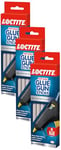 Loctite Hot Melt Glue Gun Sticks, All Purpose Hot Glue Gun Refills for DIY, Craft & Repair, Glue Gun Refills with High Transparency Drying for Wood, Metal, PVC & More, 1 x 6 Sticks (Pack of 3)