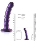 Phallus vaginal avec boules, petit gode anal avec ventouse portable en silicone
