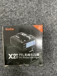 Brand New GODOX X2T-C Wireless Flash Trigger TTL 2.4G Flash Remote Canon Cameras