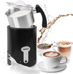 Duronic Milk Frother MF500, 500ml Stainless-Steel Milk Frother Jug, Electric Ste