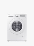 Samsung Series 5 WW90CGC04DTH Freestanding ecobubble™ Washing Machine, AI Energy, 9kg Load, 1400rpm Spin, White