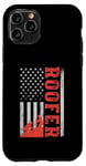 Coque pour iPhone 11 Pro Réparation de toiture de toiture pour toiture de toiture, bardeaux, maisons, fixation de toits