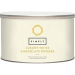 Simply Luxury White Hot Chocolate, Hot Chocolate Powder for Smooth & Creamy Hot Chocolate, Suitable for Vegetarians, Halal & Nut-Free, 1kg