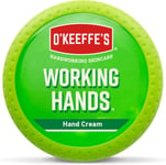 O’Keeffe’s Working Hands  Hand Cream for Extremely Dry, Cracked Hands 96g Jar