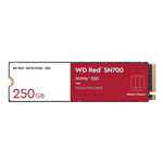 WESTERN DIGITAL – SSD Red SN700 250GB NVMe M.2 PCIE Gen3 (WDS250G1R0C-68BDK0)