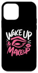 Coque pour iPhone 12 mini Réveil et maquillage Artiste MUA Cosmetics Cosmétologie