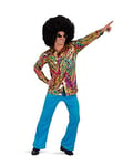 Carnival Toys T-shirt de danse disco coloré, pour homme (taille unique: M/L dans un sac w/crochet.