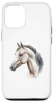 Coque pour iPhone 13 Pro Cheval blanc