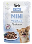 Brit Care Mini Venison fillets in gravy 85g 24-pack