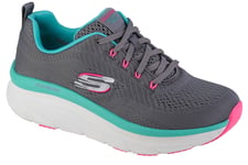 sneakers Femme, Skechers D'Lux Walker - Fresh Finesse, Gris