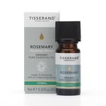 Tisserand Aromatherapy ,Rosemary - Organic Essential Oil ,Massage Oil, Aromatherapy Oil , Skin Oil, Oil For Diffuser ,100% Natural Pure Essential Oils , 9ml