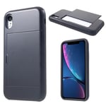 IPhone XR cover med en kortholder - Sort