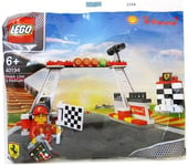 LEGO Shell V Power finish line 40194. Small polybag set.