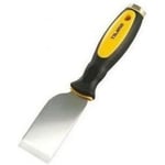 Tajima SCR-K45 Scrape-Rite Grattoir forme arrondi 45 mm, Noir/Argent/Jaune