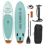 EASYmaxx I Need Vitamine Sea Planche de Paddle Stand Up Sup, 300 x 76 x 15 cm