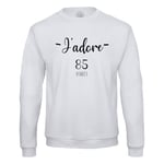 Sweat Shirt Homme J'adore 85 Vendee Departement France Region