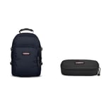 EASTPAK PROVIDER Backpack, 33 L - Ultra Marine (Blue) OVAL SINGLE Pencil Case, 5 x 22 x 9 cm - Black (Black)