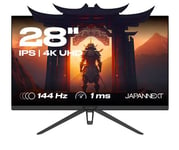 JAPANNEXT Écran PC Gaming 28 IPS 4K UHD 144Hz 1ms JN-280IPS144UHDR