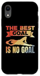 Coque pour iPhone XR Gardien de but vintage Soccer