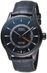 Mido M038.429.36.051.00 Multifort Sort/Læder Ø42 mm