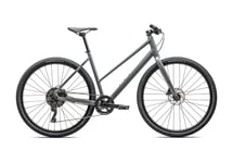 Specialized Specialized Sirrus X 3.0 Step-Through  | Gloss Ashen Grey / Black Liquid Metal Reflective