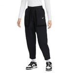 NIKE WOVEN ESSENTIAL HIGH RISE LOOSE FIT PANTS SIZE S (DQ6809 010)