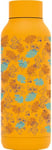 Quokka Bouteille isotherme en acier inoxydable Solid Amber Yellow 510 ml Stitch Tropical