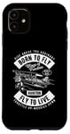 iPhone 11 Wings of Freedom Retro Vintage Aviation Airplane Design Case