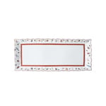 Villeroy & Boch - Toy’s Delight Plat à gâteau rectangulaire, Plat rectangulaire en Porcelaine Premium, adapté au Four à Micro-Ondes, Multicolore/Rouge/Blanc, 39 x 16 cm