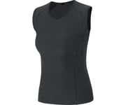 GORE WEAR M Base Layer Sleeveless Shirt Women Black