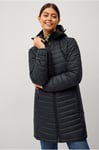 Áhkká - Parkas Quilted Parka Ltw W - Svart