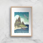 Sea Of Thieves Plunder Outpost Giclee Art Print - A2 - Wooden Frame