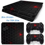 Kit De Autocollants Skin Decal Pour Console De Jeu Ps4 Slim Full Body Call Of Duty Black Ops Ops 2 3 4, T1tn-Ps4slim-0889