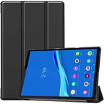 ProCase Coque pour Lenovo Tab M10 Plus 10.3 Pouces, FHD Modèle TB-X606F, TB-X606X en 2020, Tab K10 Modèle TB-X6C6F, Housse Étui Case de Protection en Cuir PU-Noir